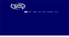 Desktop Screenshot of everydayblessingsinc.org